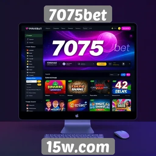 Interface e usabilidade do site 7075bet