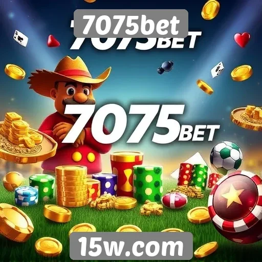 Oferta de jogos variados no site 7075bet
